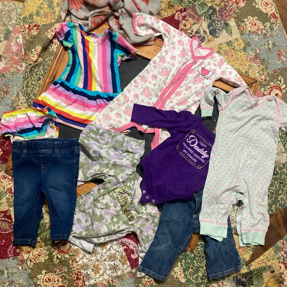 8 piece 6-12 months girls